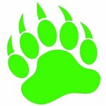 Bear Paw Print Logo N6 free image download
